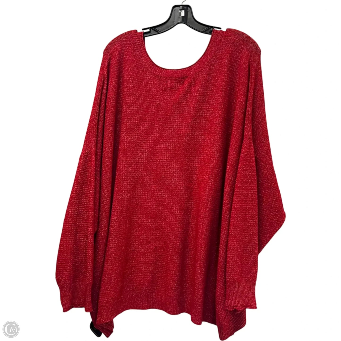 Sweater By Sonoma In Red, Size: 3x