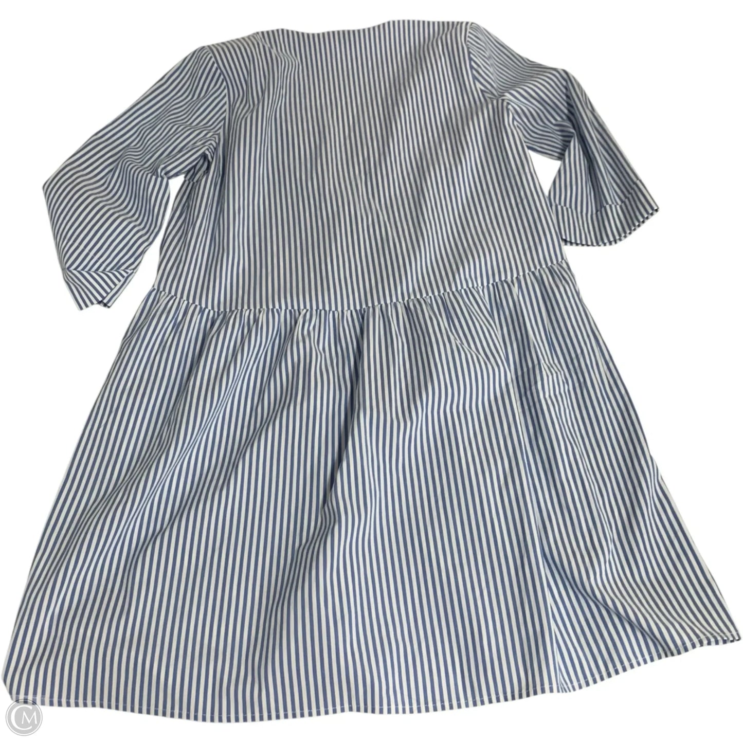 Dress Casual Short By Tuckernuck In Blue & White, Size: S