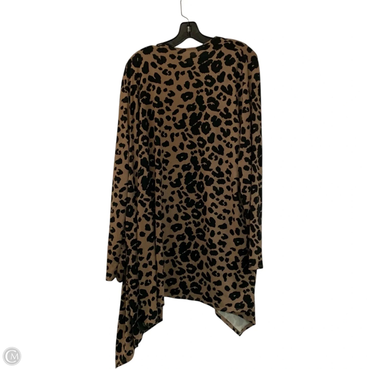 Cardigan By Honeyme In Animal Print, Size: 1x