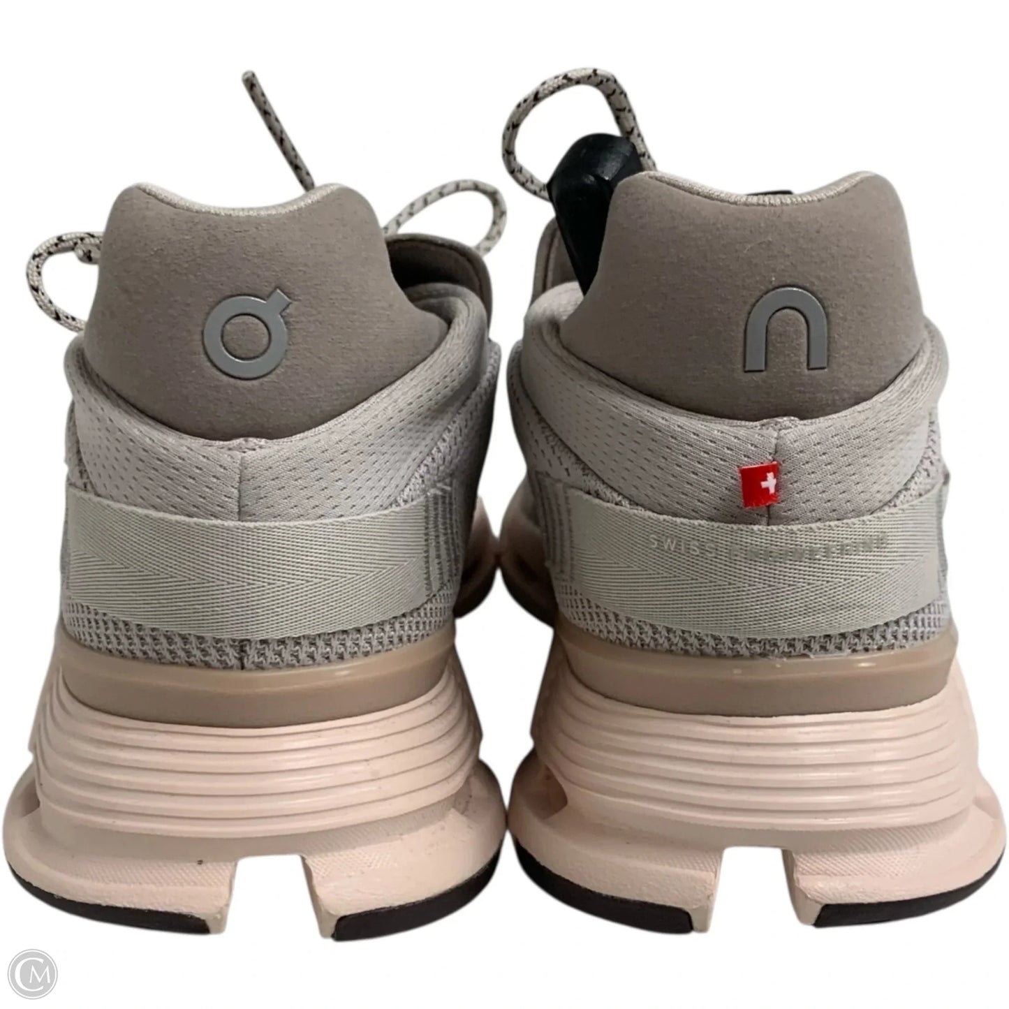 Shoes Athletic By On Cloud In Grey & Pink, Size: 9