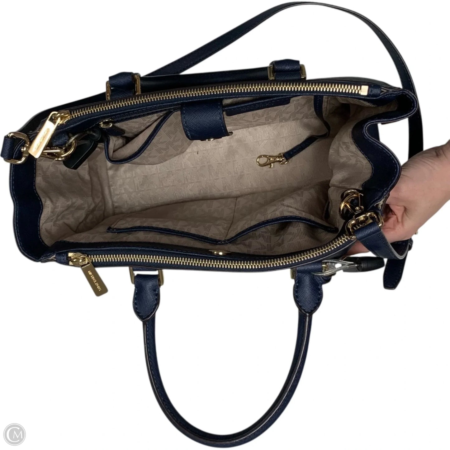 Handbag Designer By Michael Kors, Size: Medium