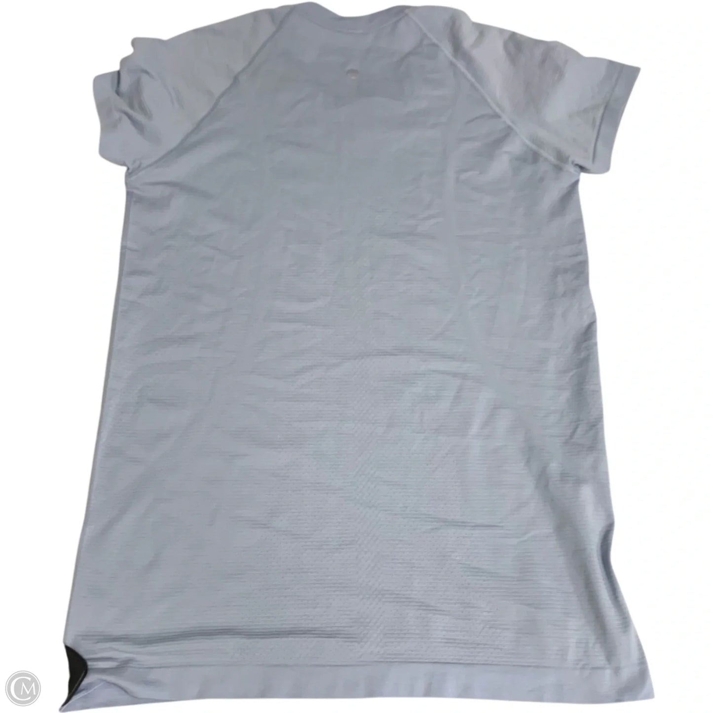 Athletic Top Short Sleeve By Lululemon In Blue, Size: M