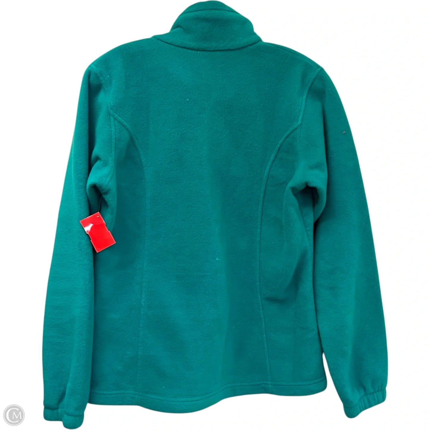 Jacket Fleece By Columbia In Aqua, Size: M