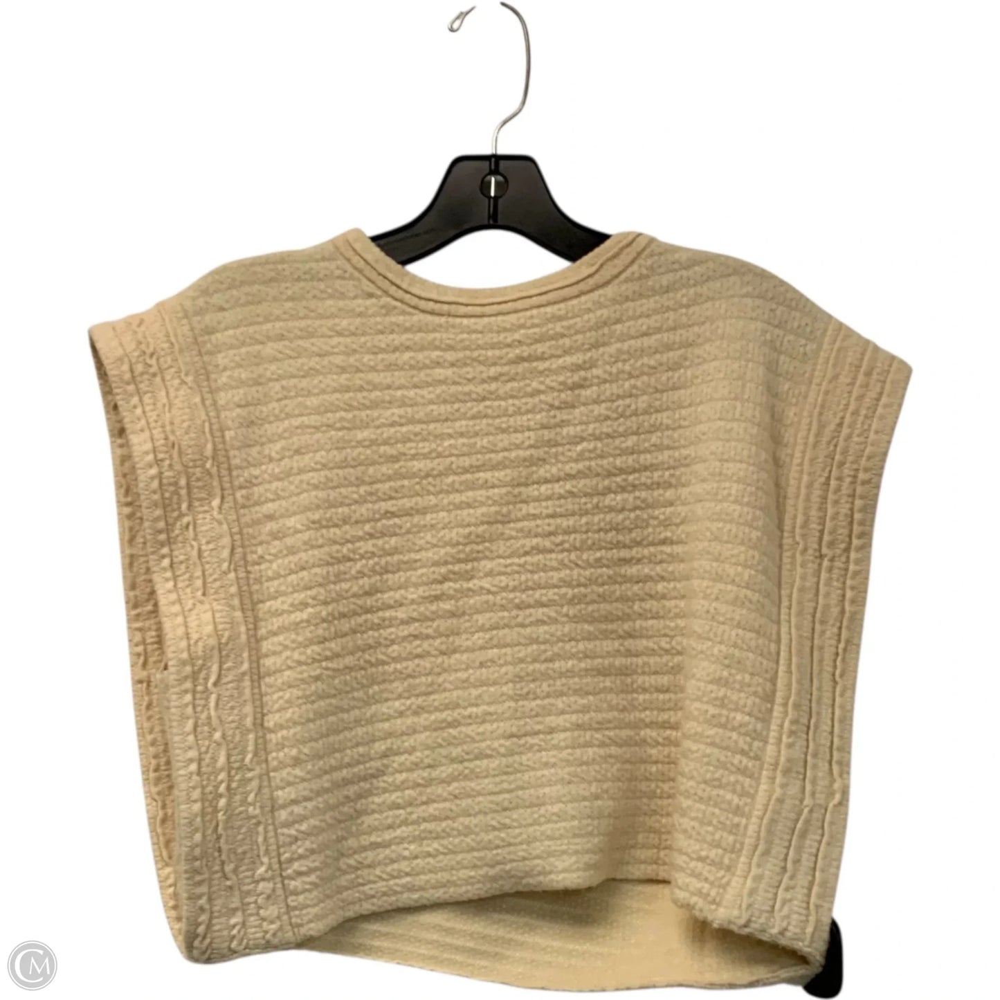 Vest Sweater By Kerisma In Cream, Size: Osfm