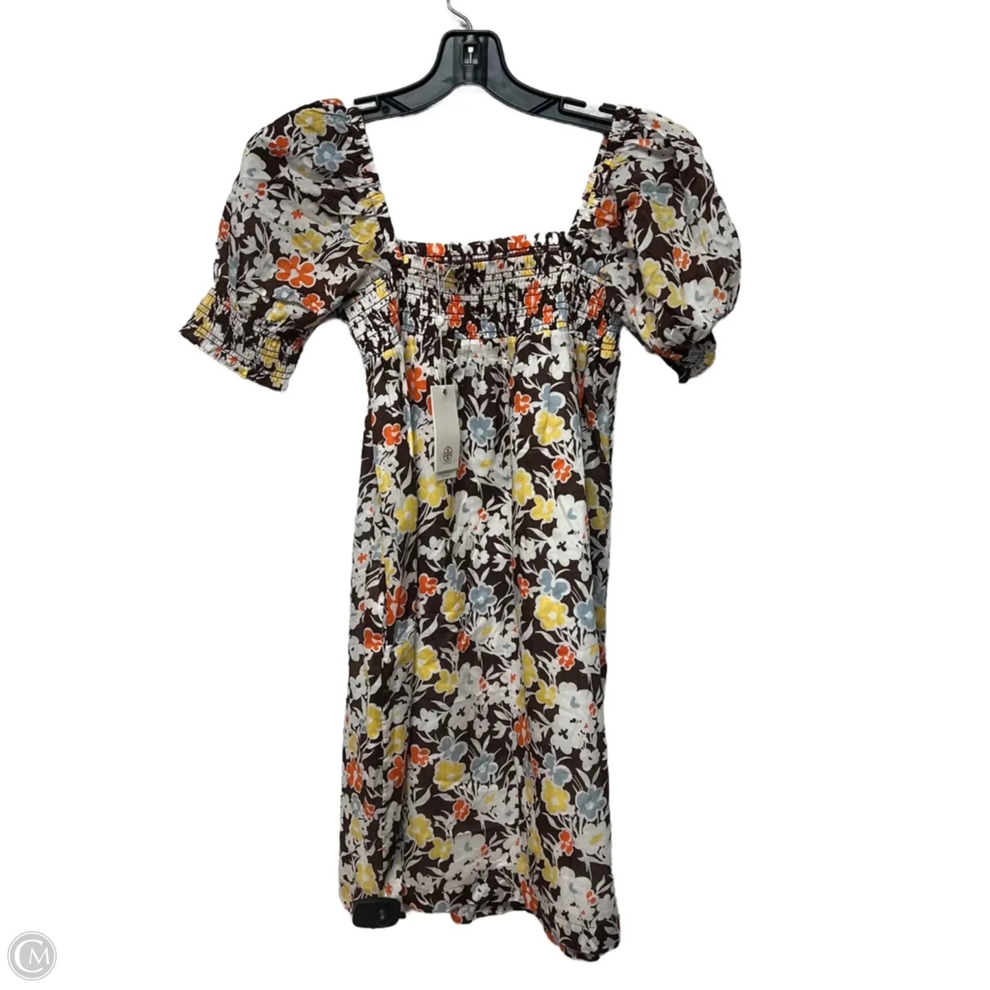 Dress Designer By Tory Burch In Floral Print, Size: S