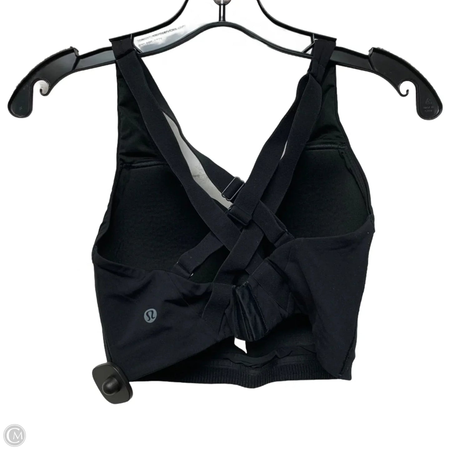 Athletic Bra By Lululemon In Black, Size: L
