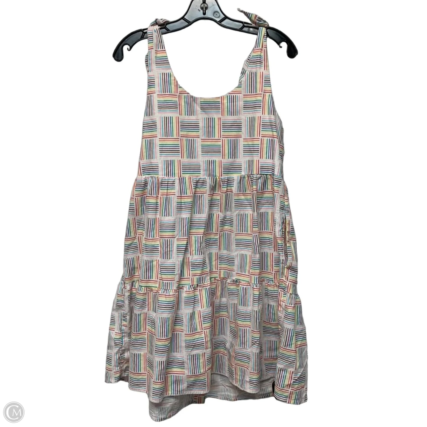 Dress Casual Short By Target In Rainbow Print, Size: M