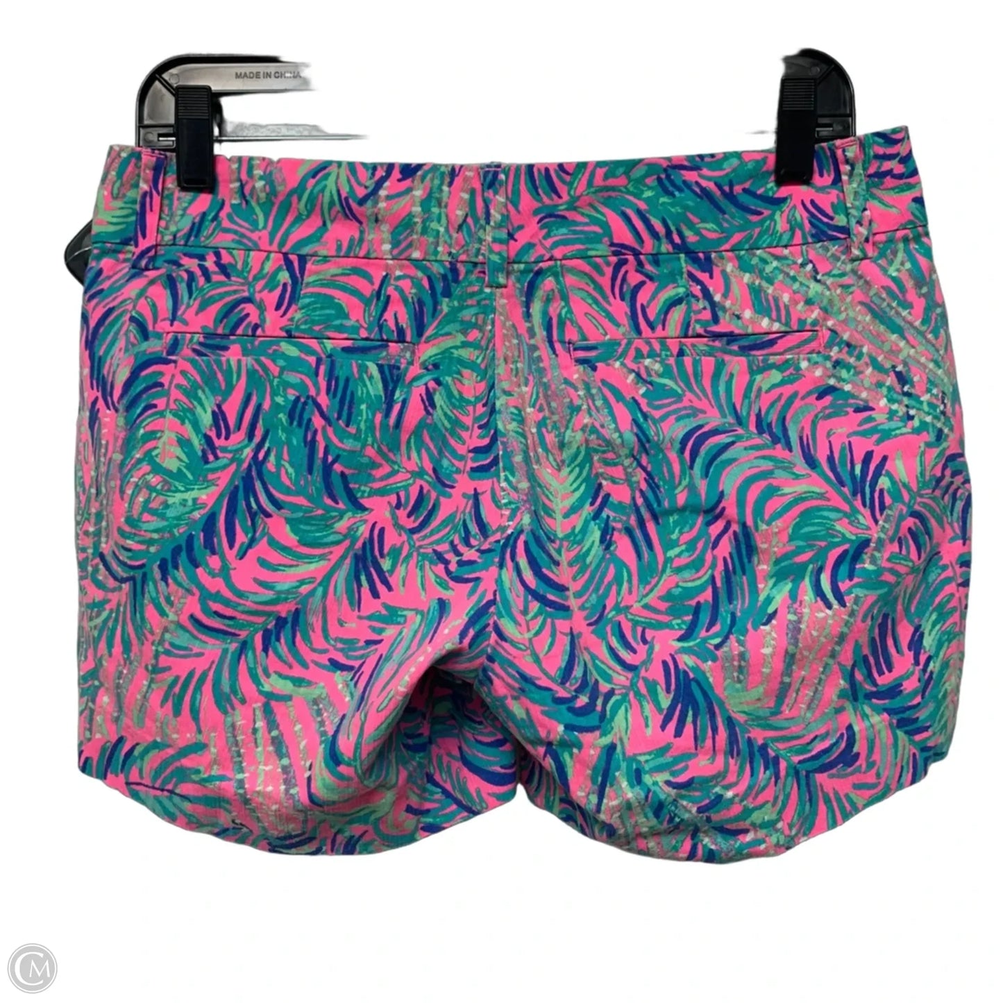 Shorts Designer By Lilly Pulitzer In Blue & Pink, Size: 4