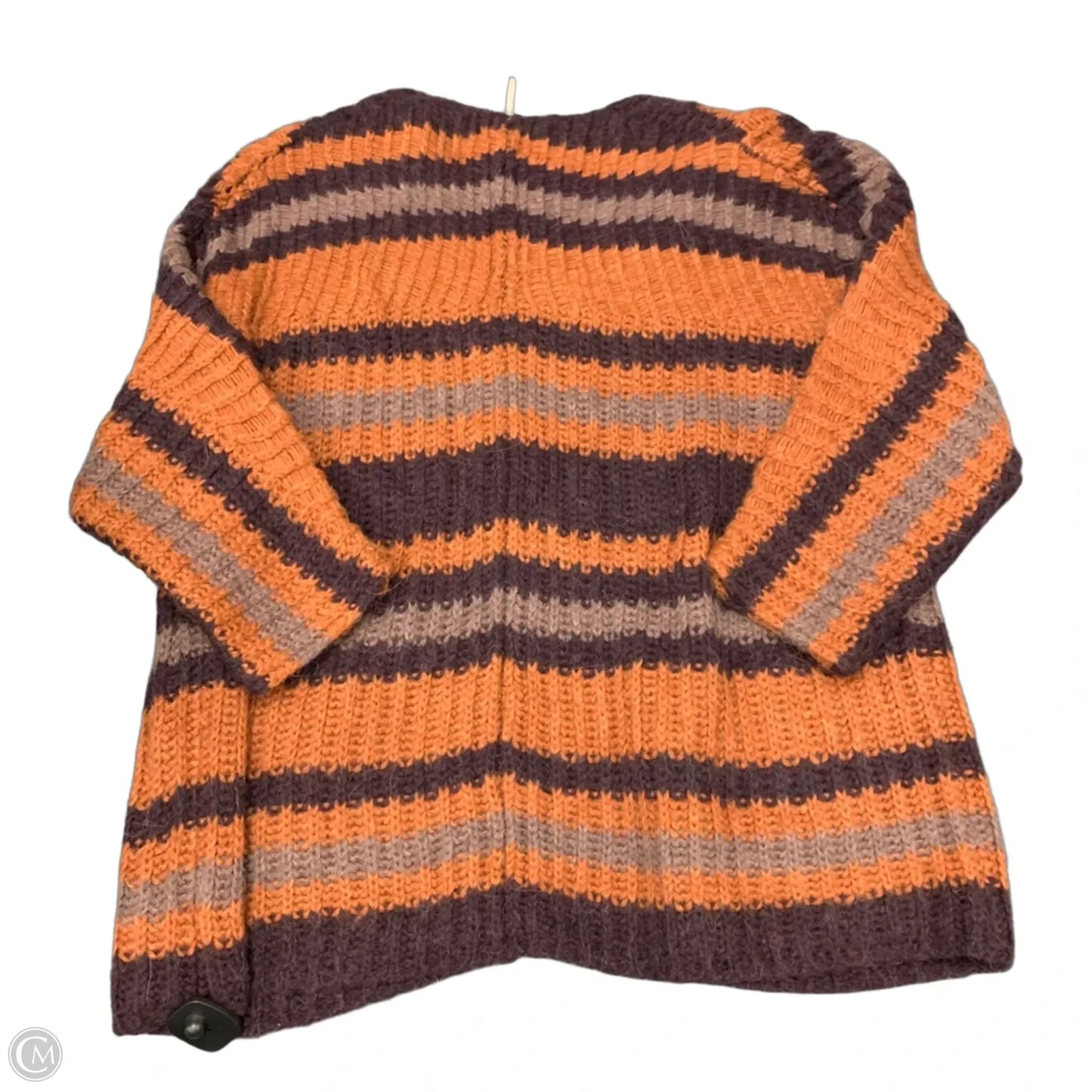 Sweater By Free People In Orange & Purple, Size: S
