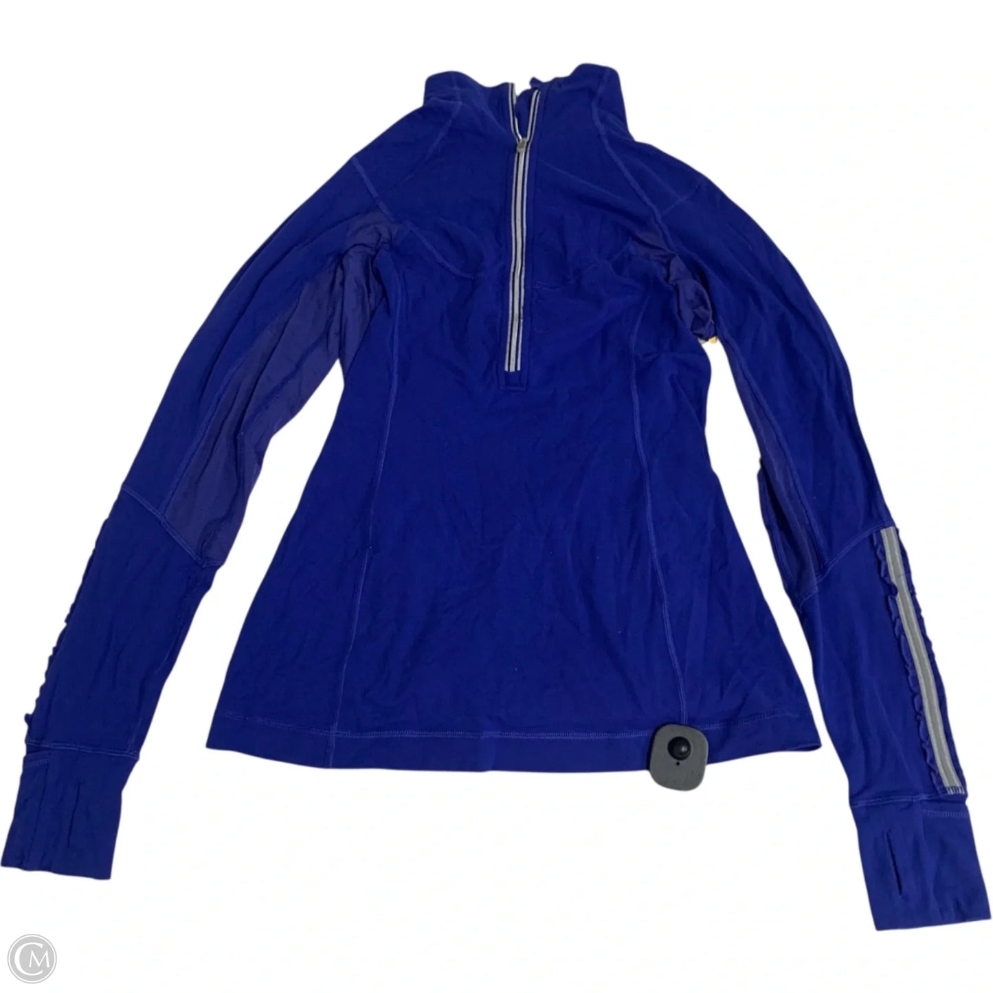 Athletic Jacket By Lululemon In Blue, Size: S
