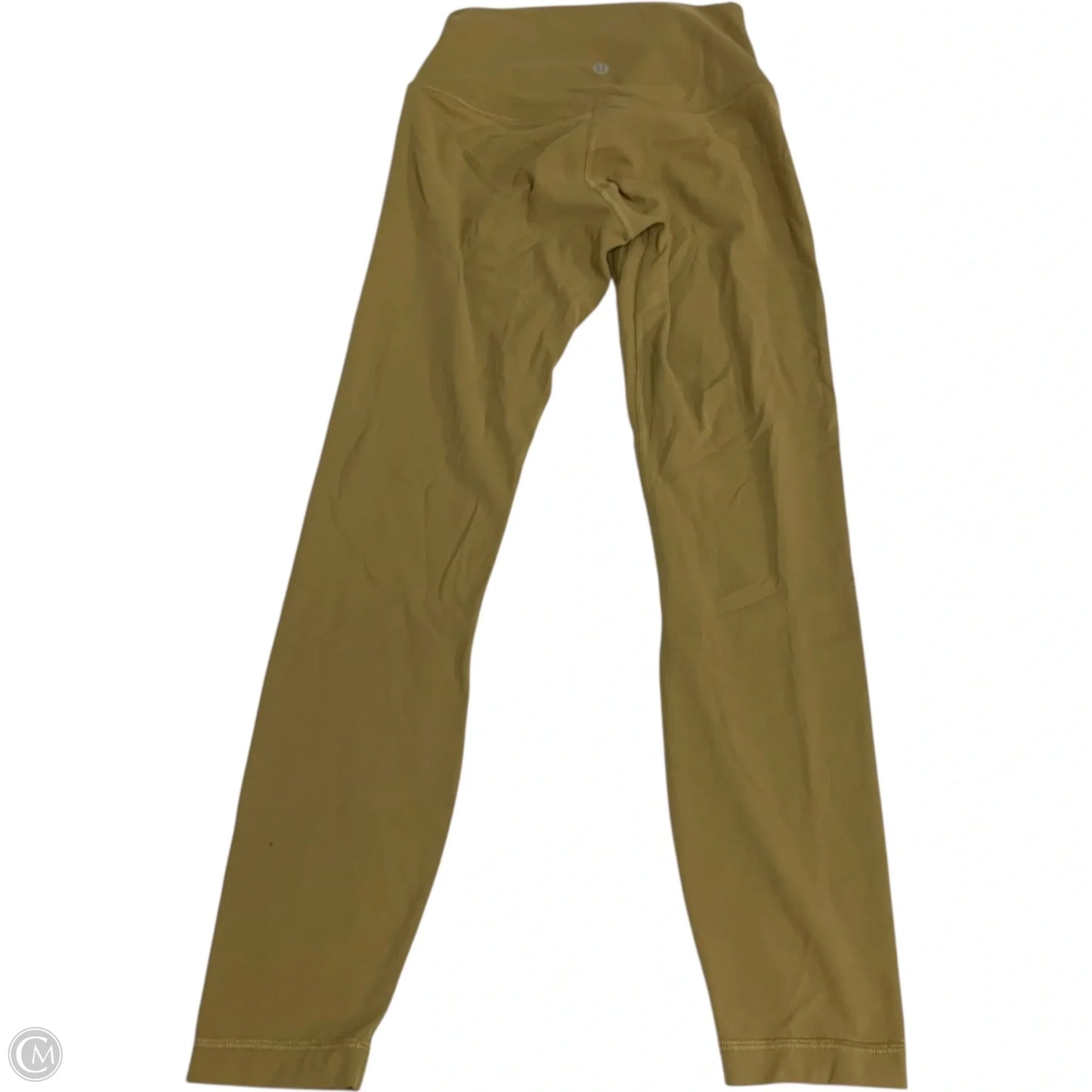 Athletic Capris By Lululemon In Yellow, Size: S