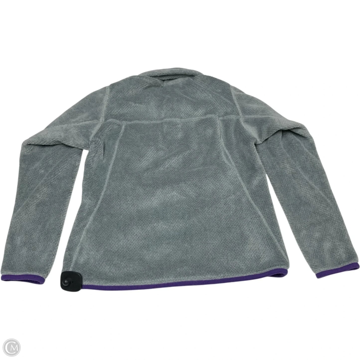Jacket Faux Fur & Sherpa By Patagonia In Grey & Purple, Size: S