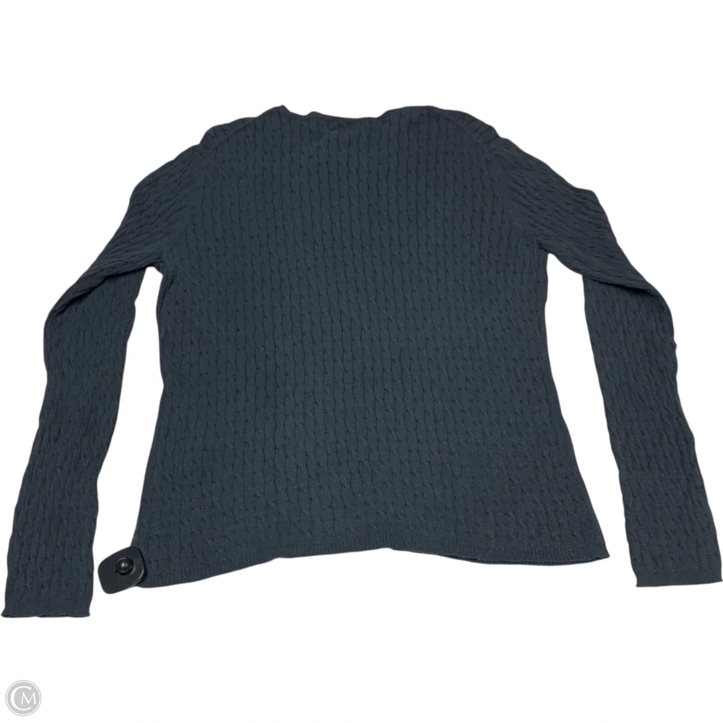 Cardigan Designer By Neiman Marcus In Grey, Size: M