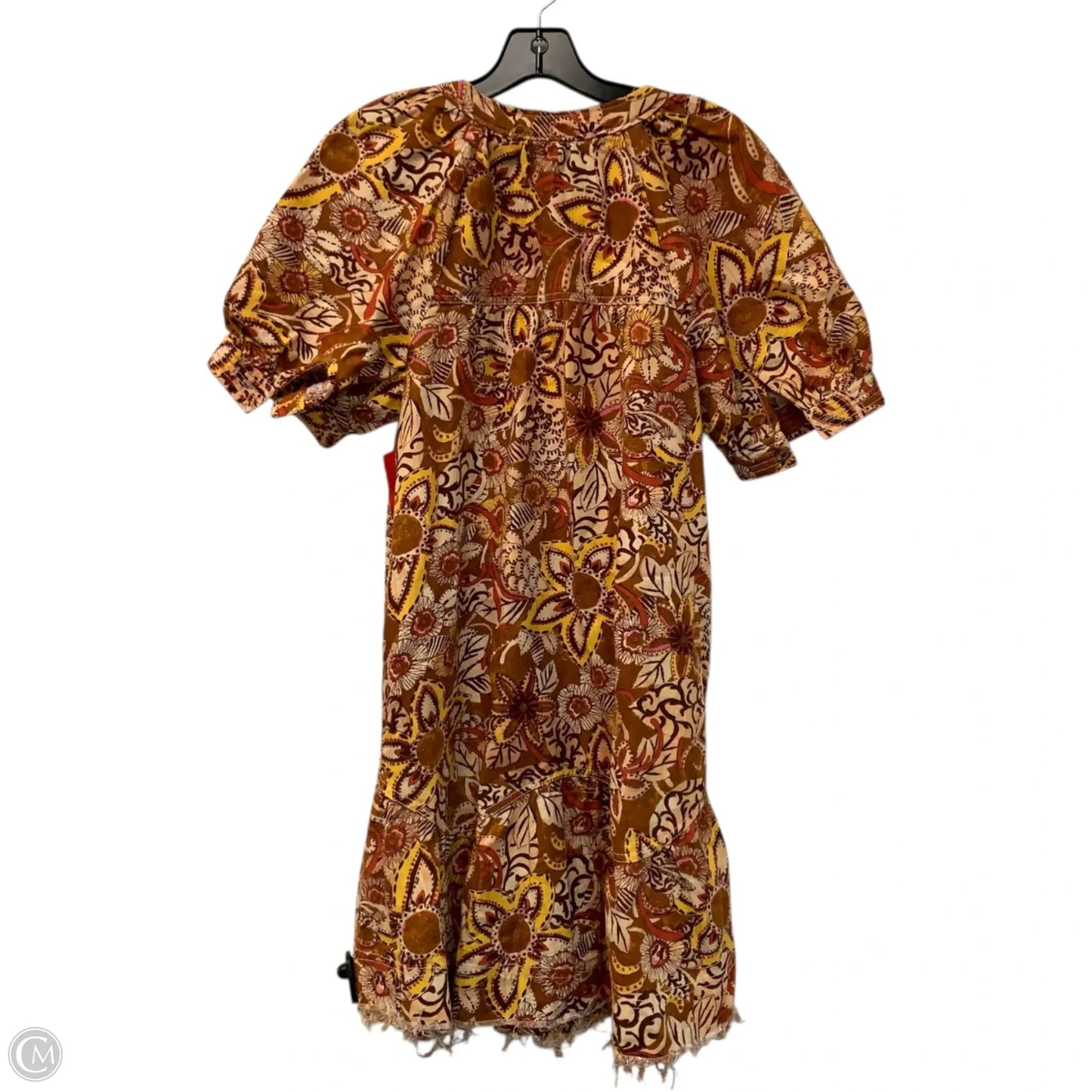 Dress Casual Short By Pilcro In Brown & Orange, Size: M