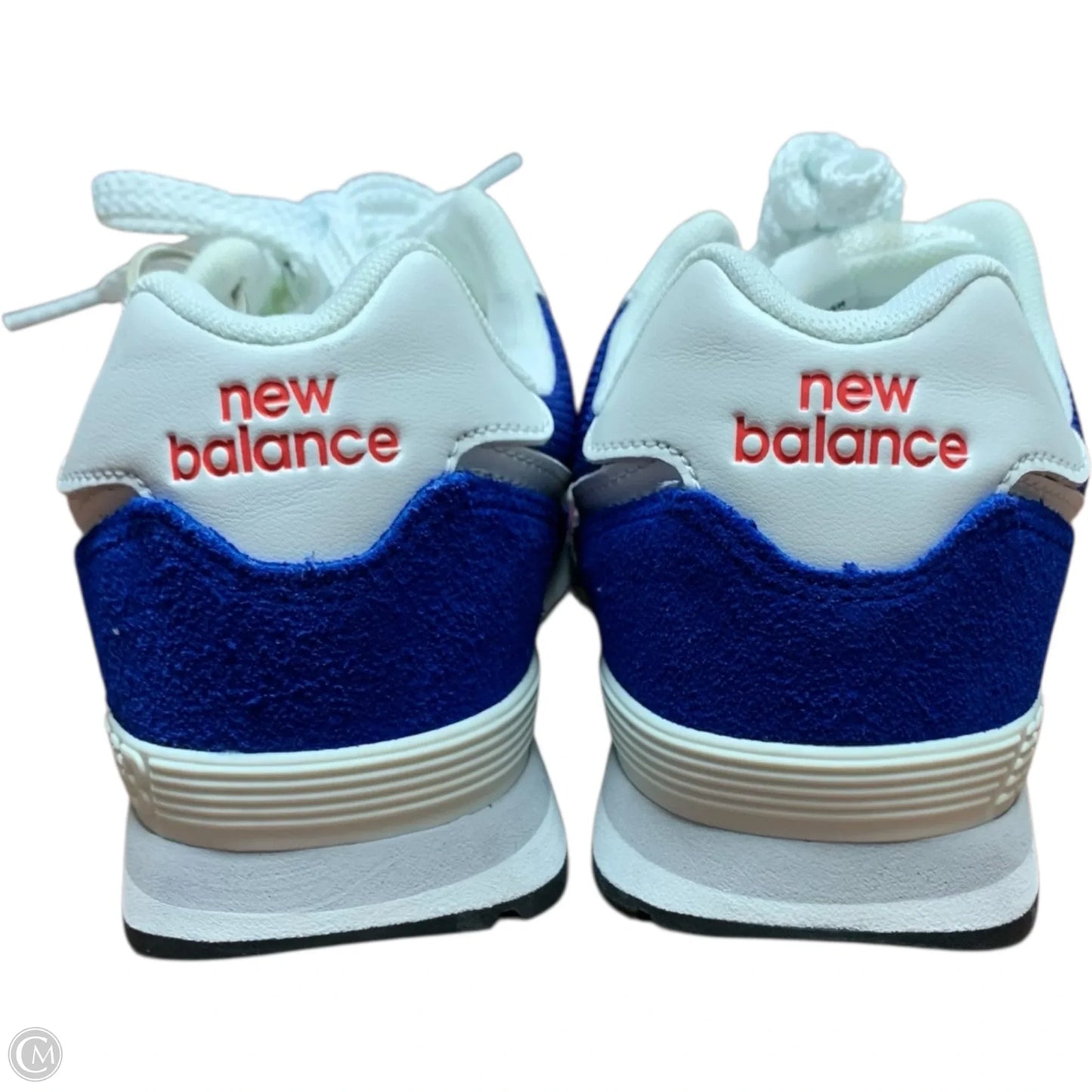 Shoes Athletic By New Balance In Blue & White, Size: 5.5