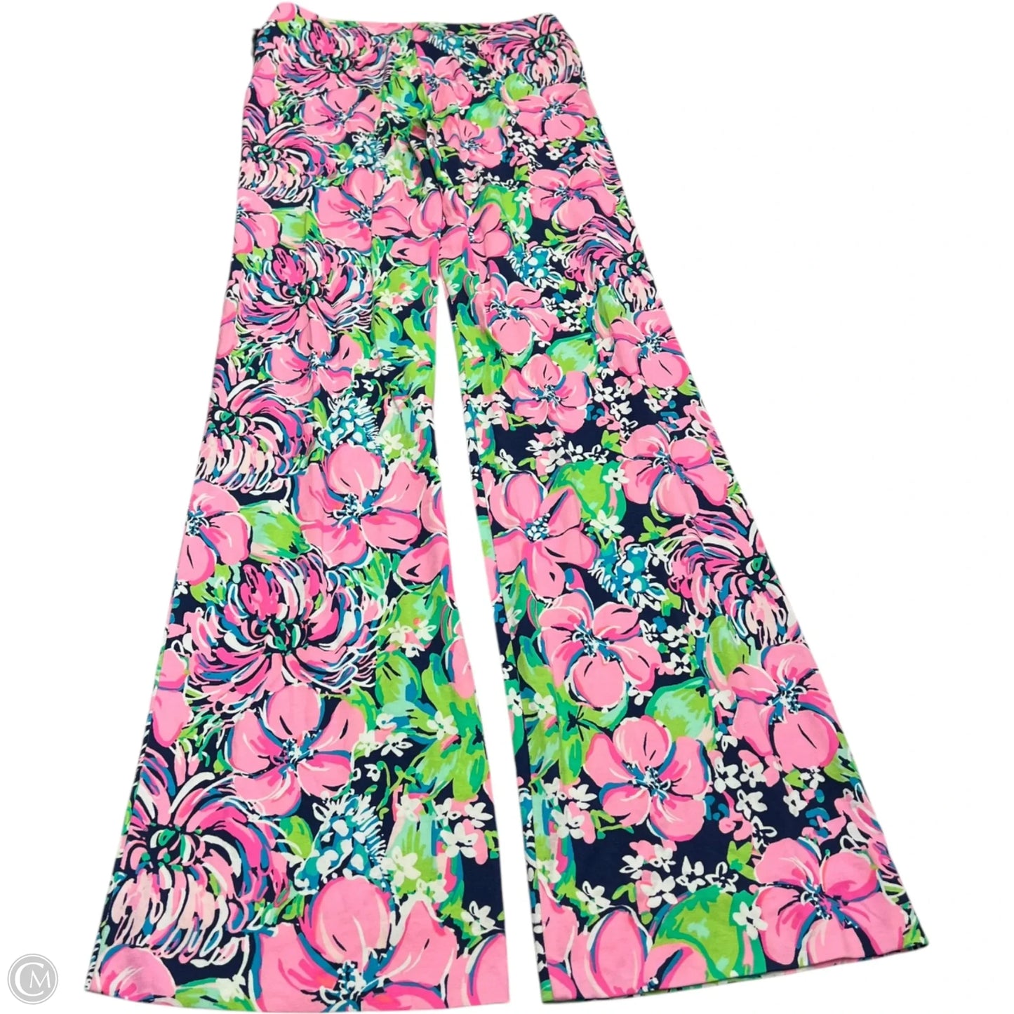 Pants Designer By Lilly Pulitzer In Blue & Pink, Size: Xxs