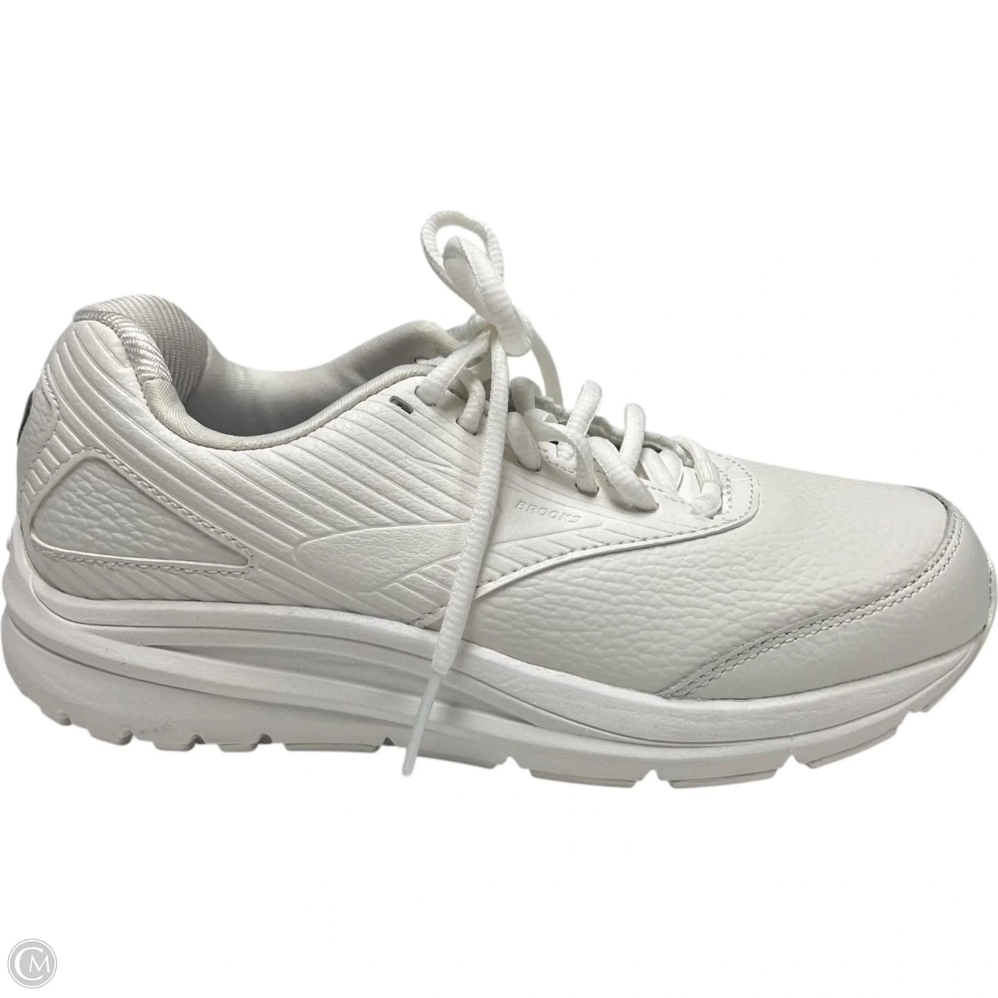 Shoes Athletic By Brooks In White, Size: 7