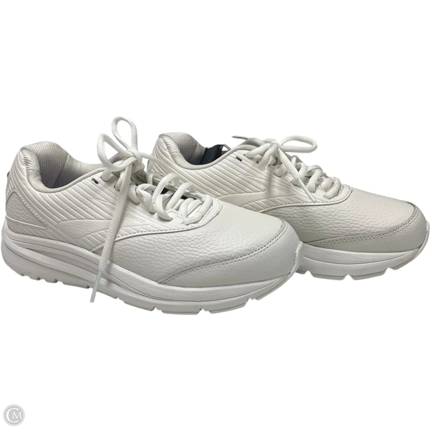Shoes Athletic By Brooks In White, Size: 7