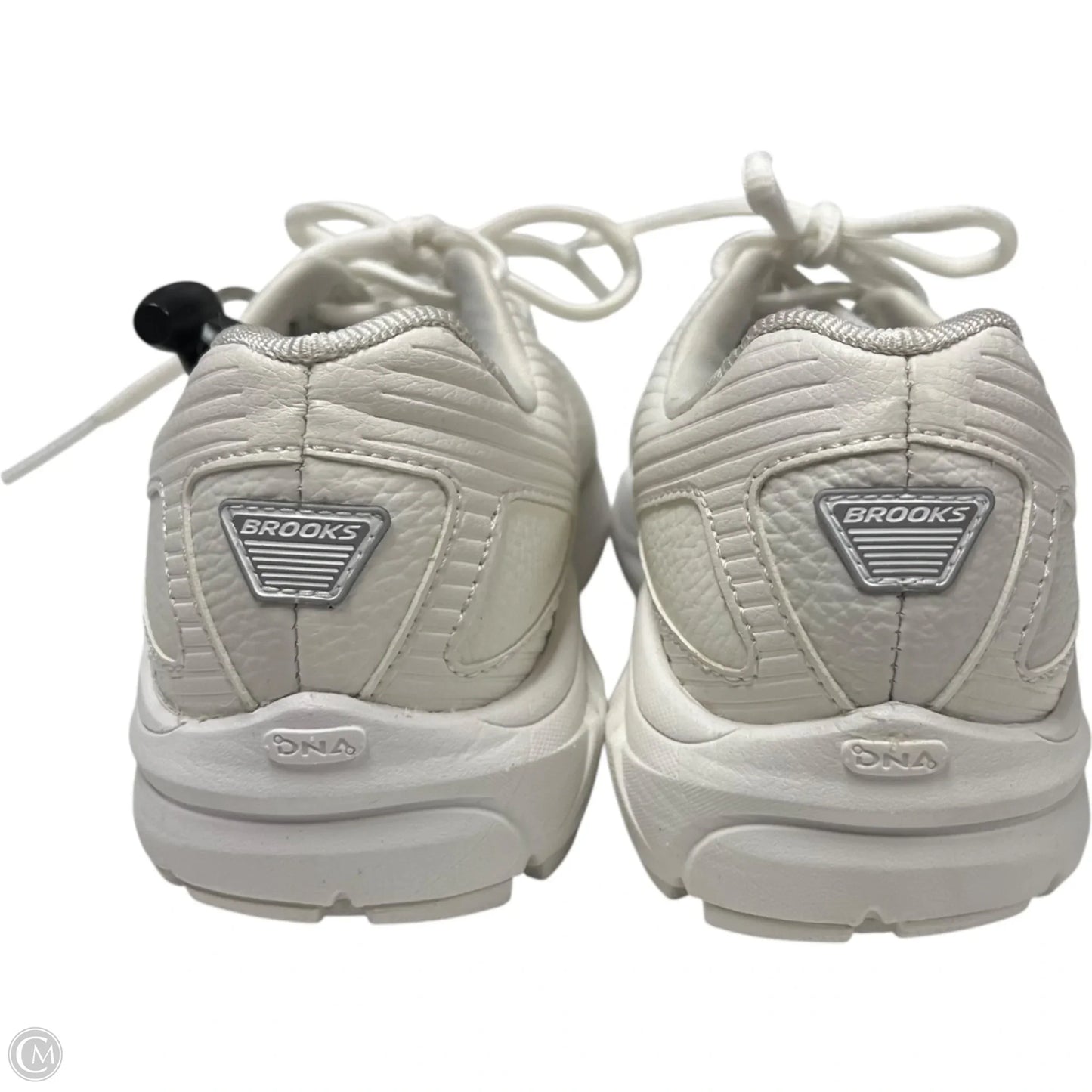 Shoes Athletic By Brooks In White, Size: 7