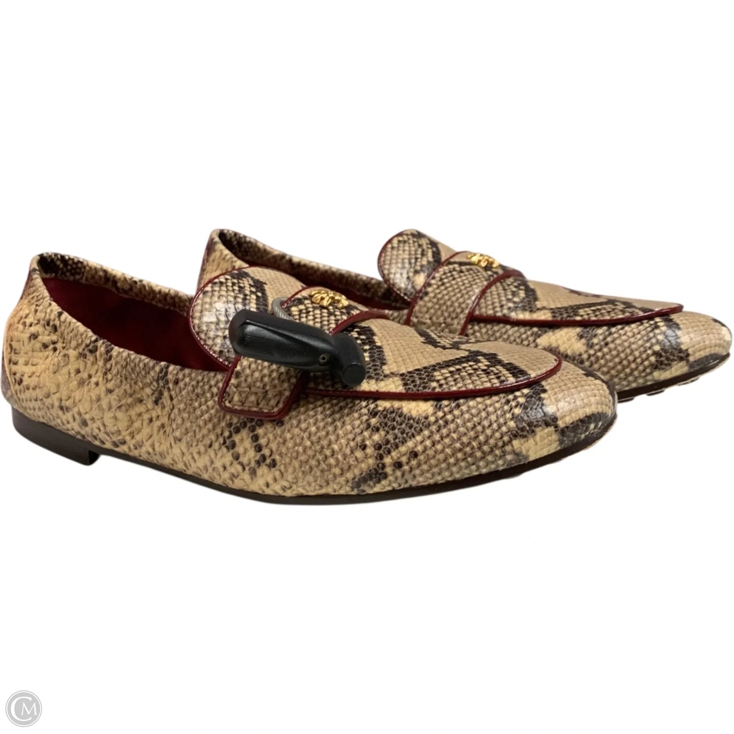 Shoes Designer By Tory Burch In Snakeskin Print, Size: 9