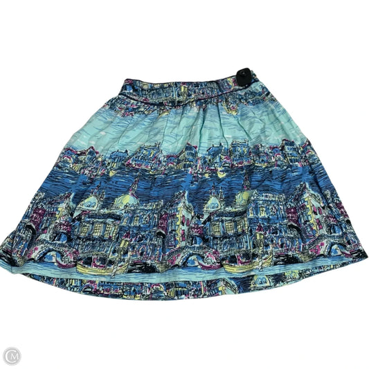 Skirt Mini & Short By Conversations In Blue, Size: S