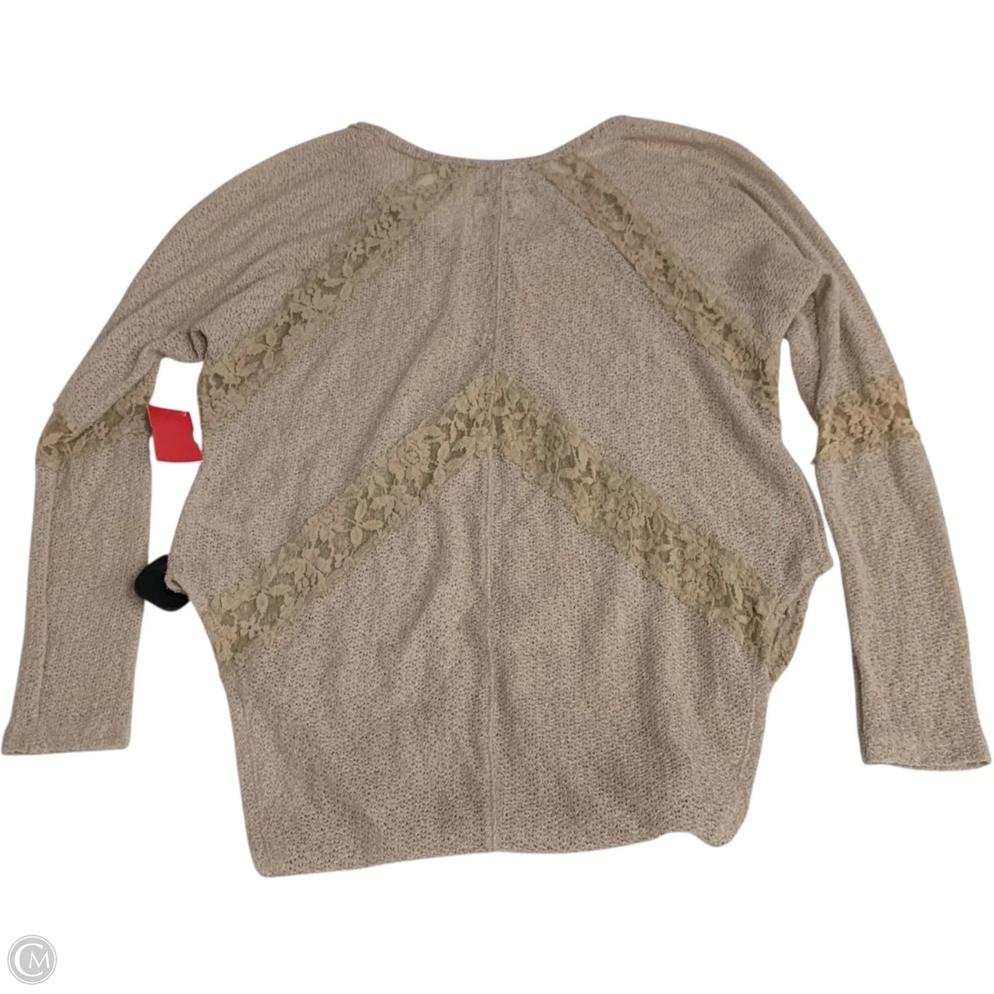 Top Long Sleeve By We The Free In Beige, Size: S