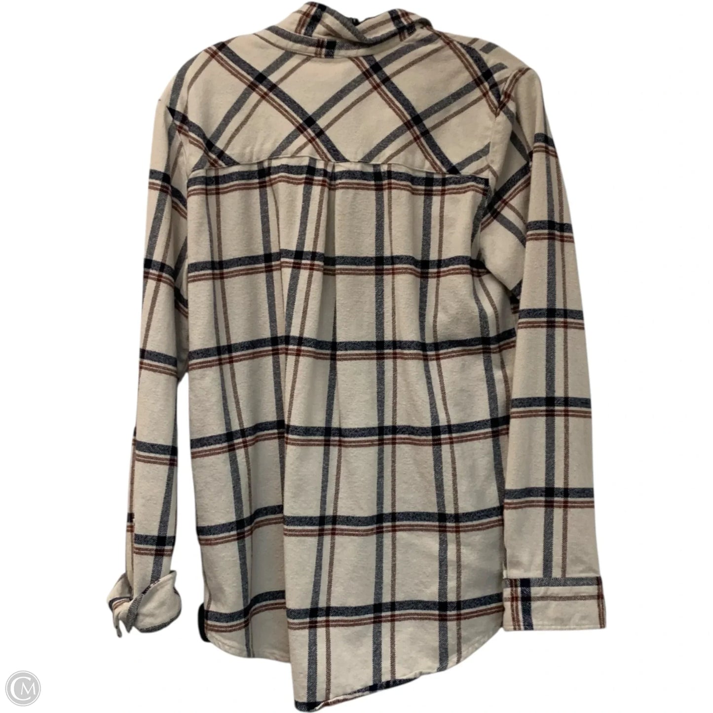 Jacket Shirt By Altard State In Plaid Pattern, Size: Xl