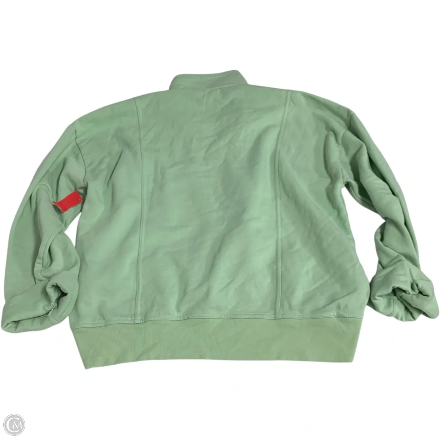 Sweatshirt Collar By Pilcro In Green, Size: L