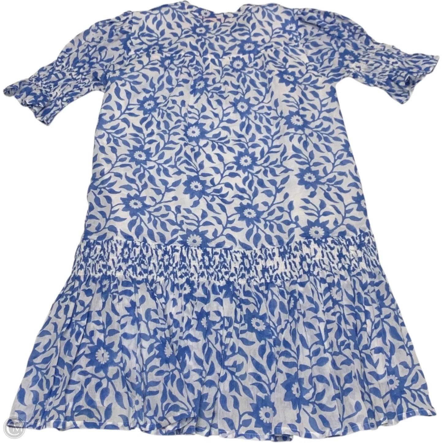 Dress Casual Short By Oliphant In Blue, Size: M