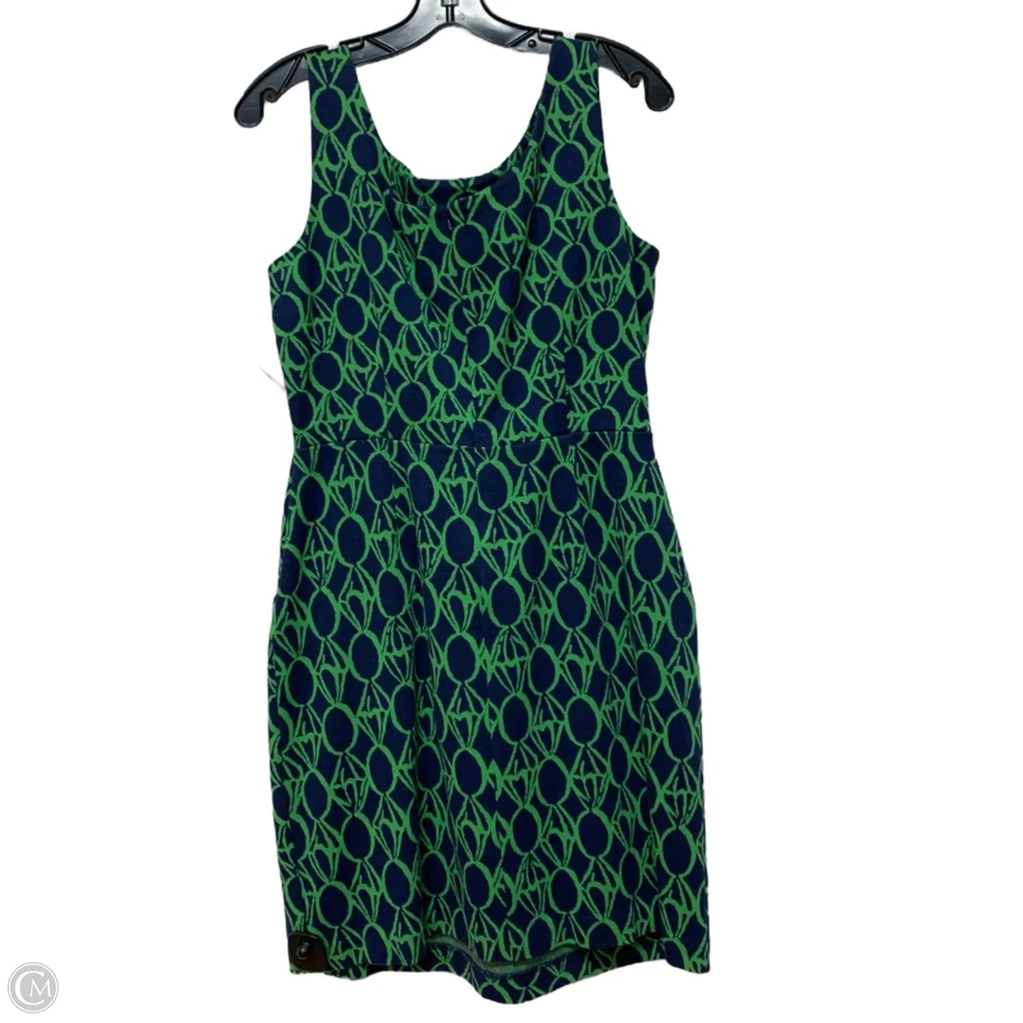 Dress Designer By Lilly Pulitzer In Blue & Green, Size: L