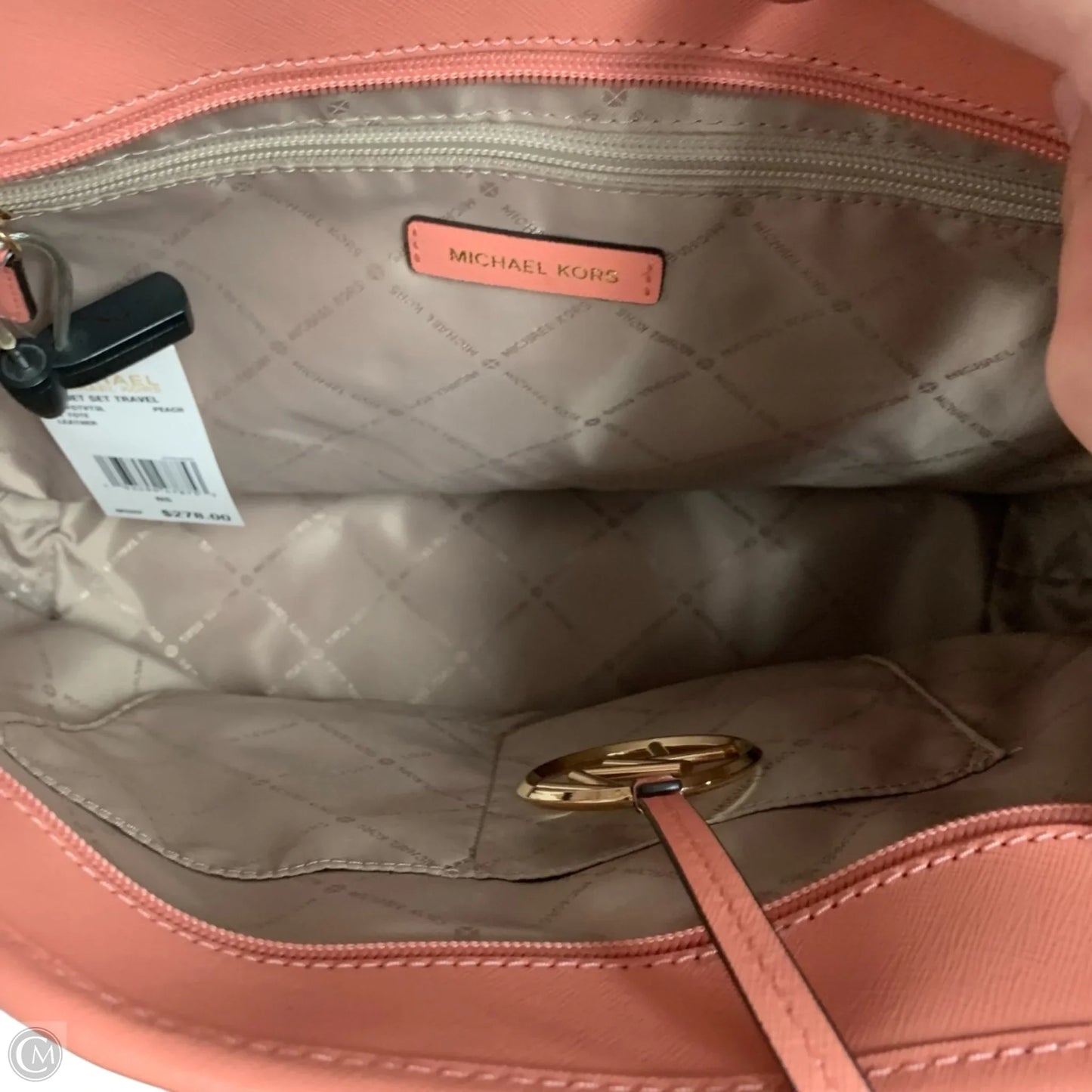 Tote Designer By Michael Kors, Size: Large