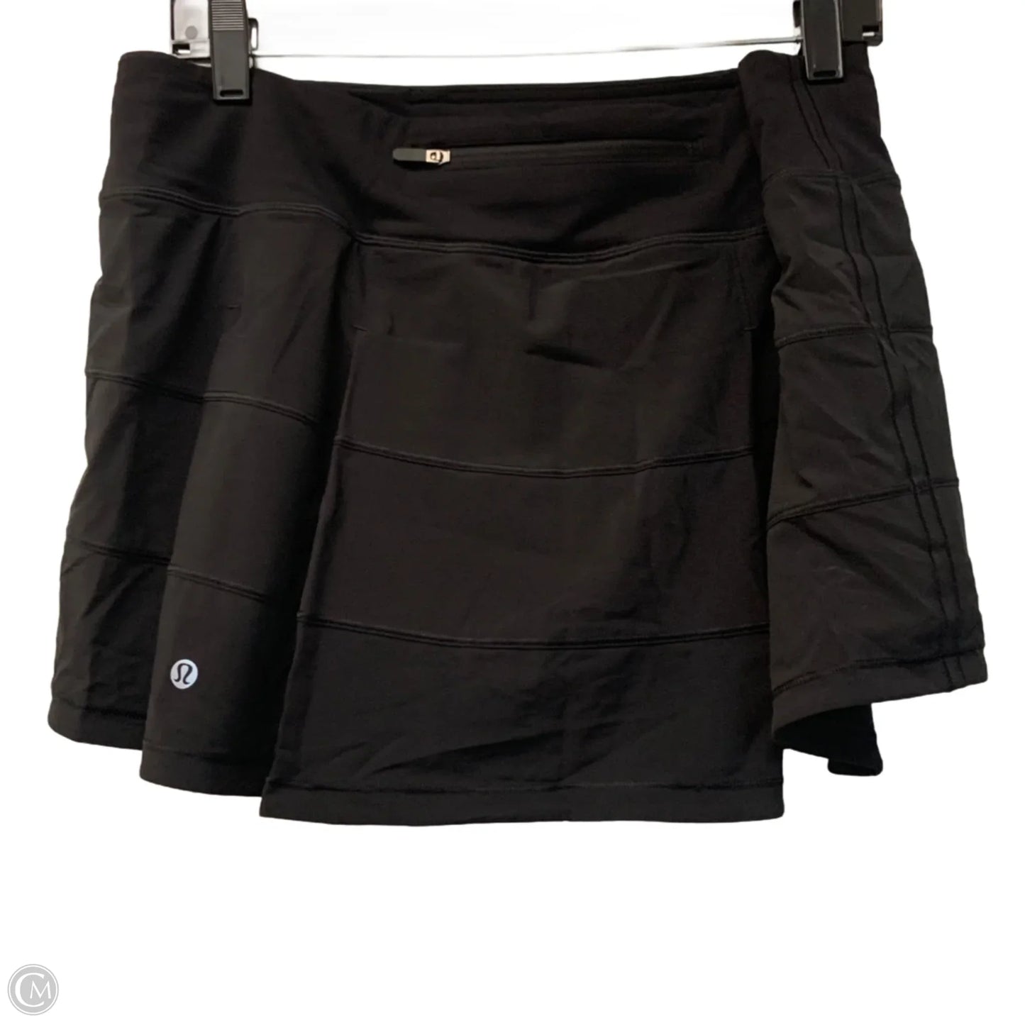Athletic Skort By Lululemon In Black, Size: L