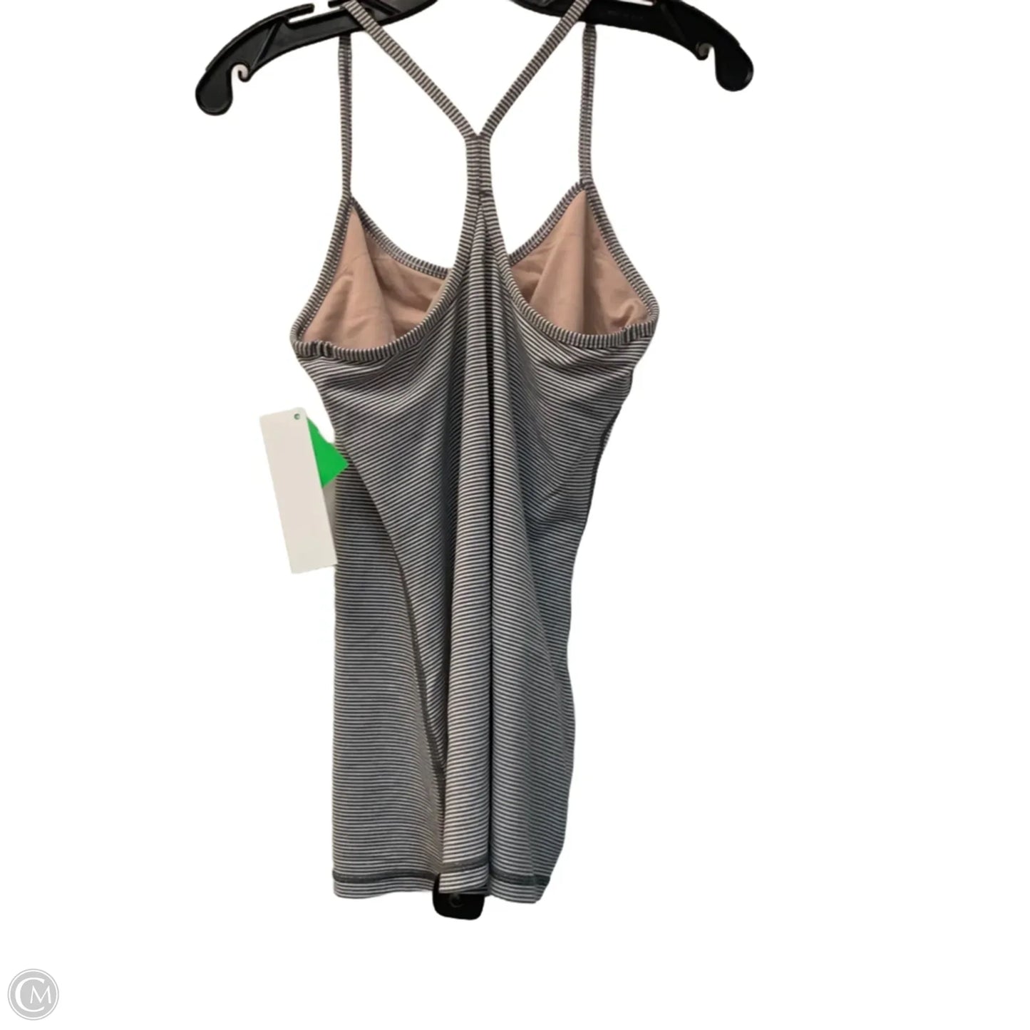 Athletic Tank Top By Lululemon In Grey, Size: M