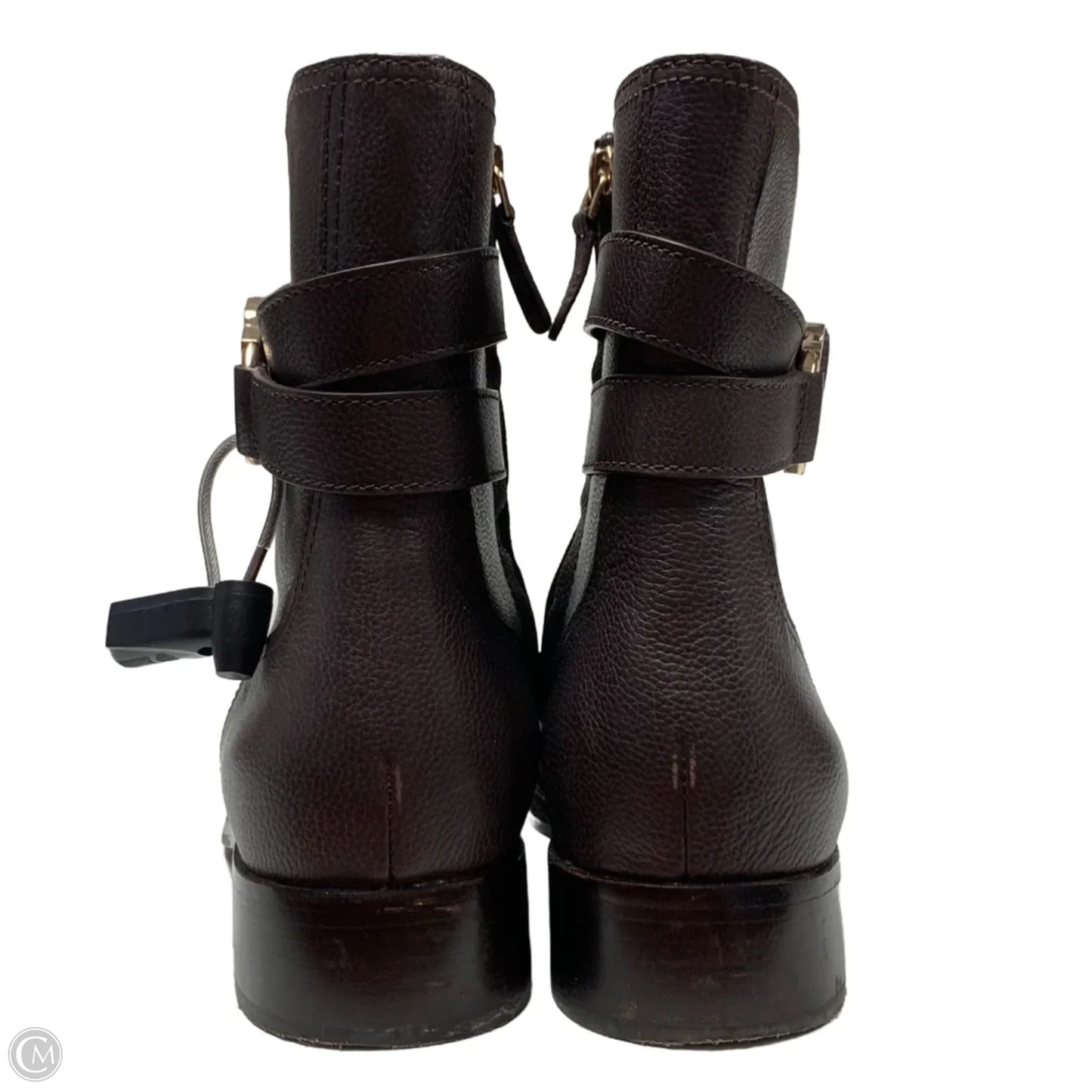 Boots Designer By Tory Burch In Brown, Size: 10