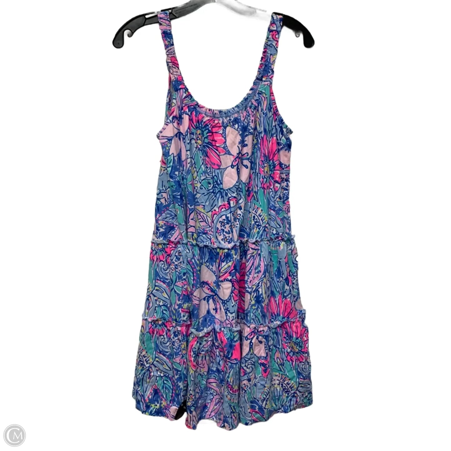 Dress Designer By Lilly Pulitzer In Blue & Pink, Size: S