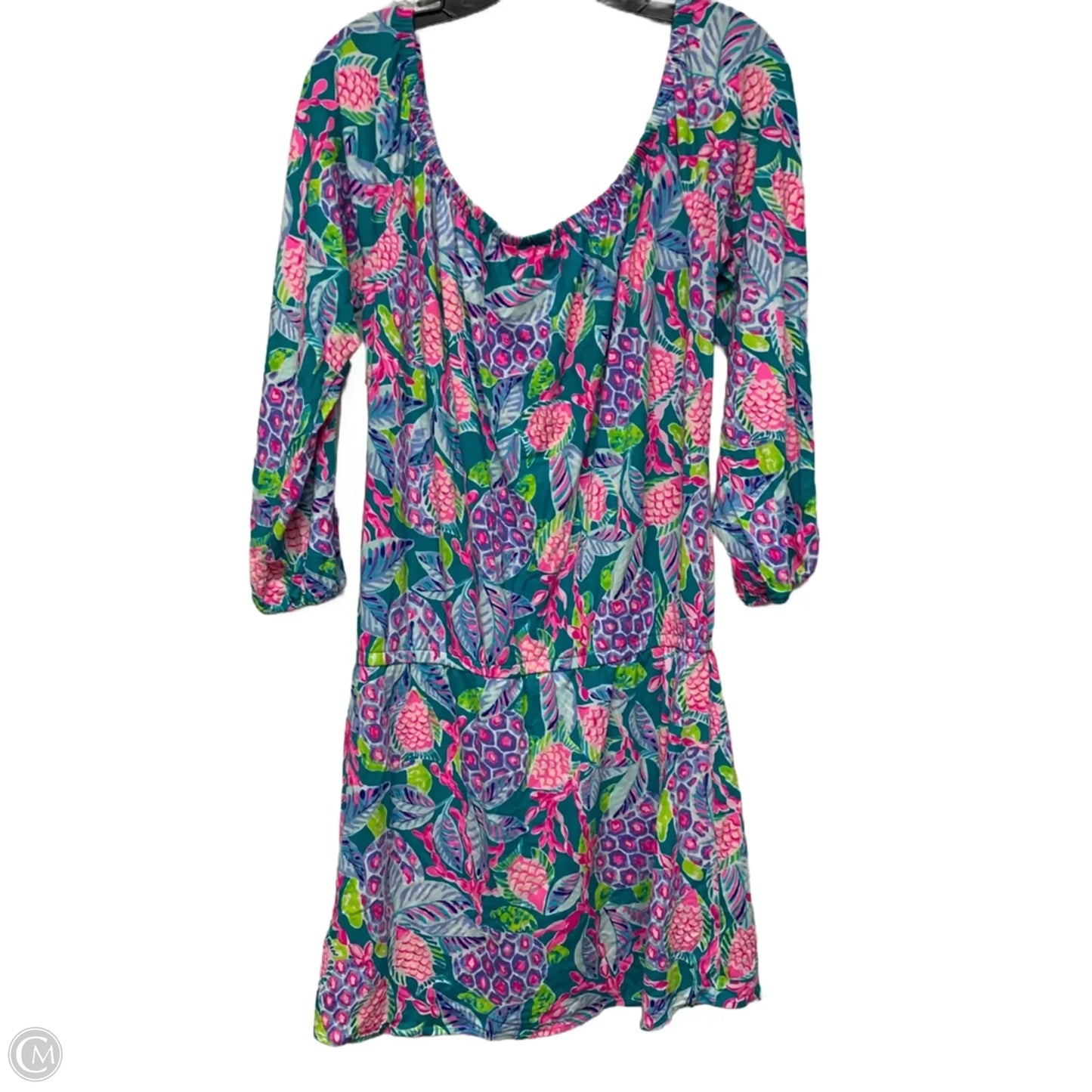 Dress Designer By Lilly Pulitzer In Blue, Size: L