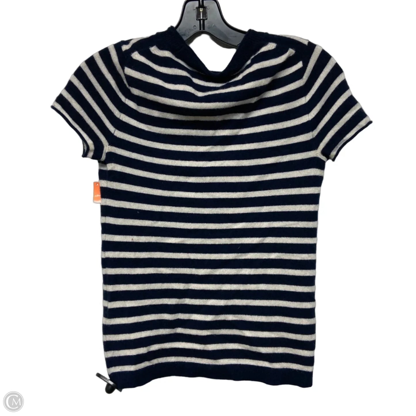 Sweater Short Sleeve By J. Crew In Striped Pattern, Size: Xxs