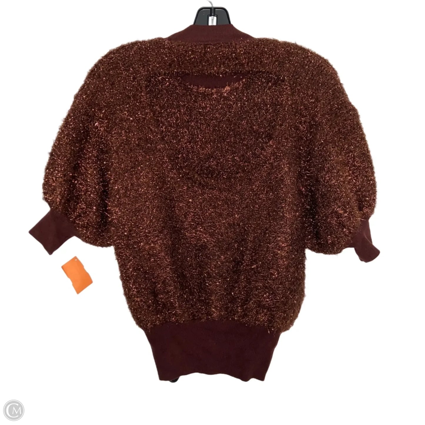 Sweater Short Sleeve By Maeve In Brown, Size: Xs