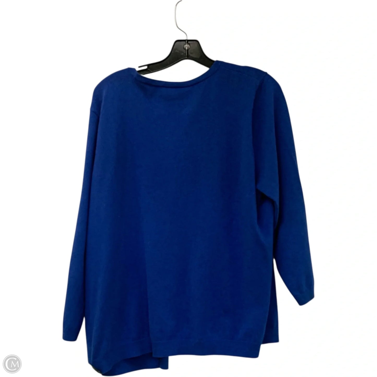 Cardigan By Talbots In Blue, Size: Xl