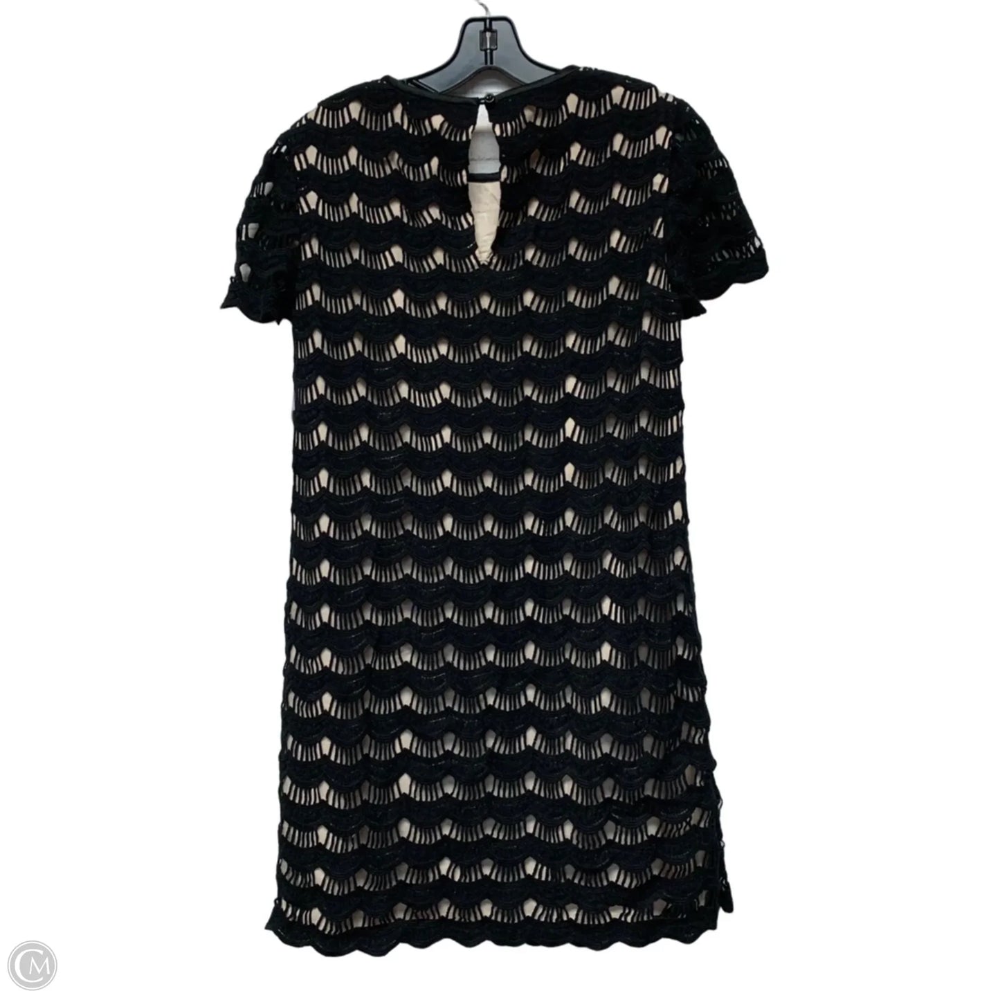 Dress Designer By Kate Spade In Black & Cream, Size: M