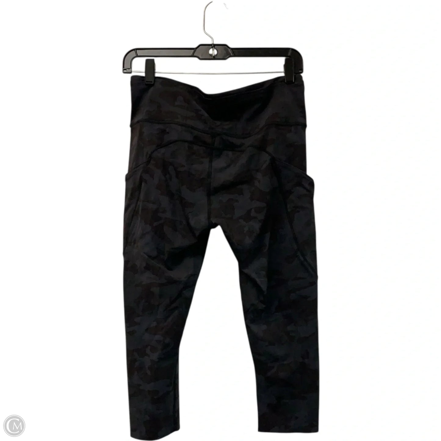 Athletic Capris By Lululemon In Grey, Size: M