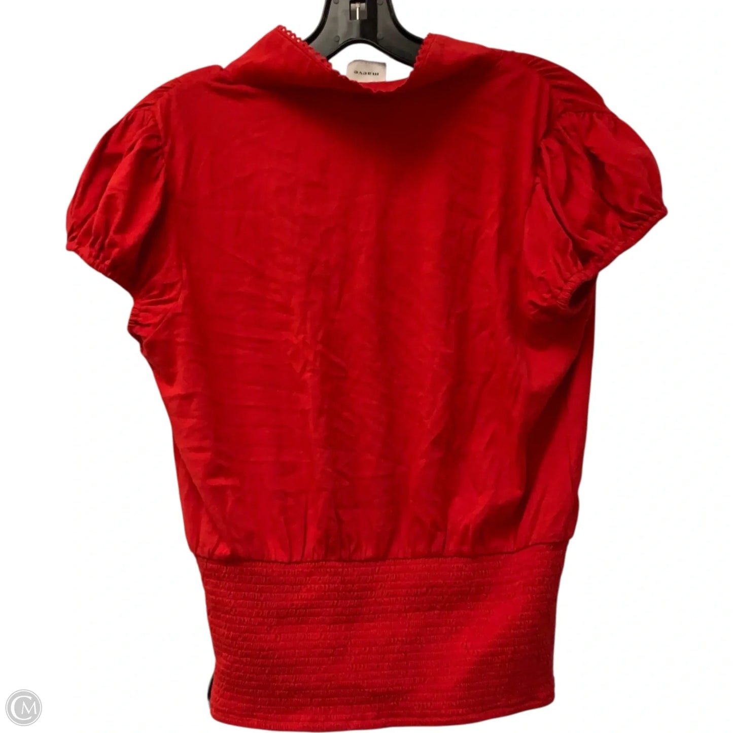 Top Short Sleeve By Maeve In Red, Size: S
