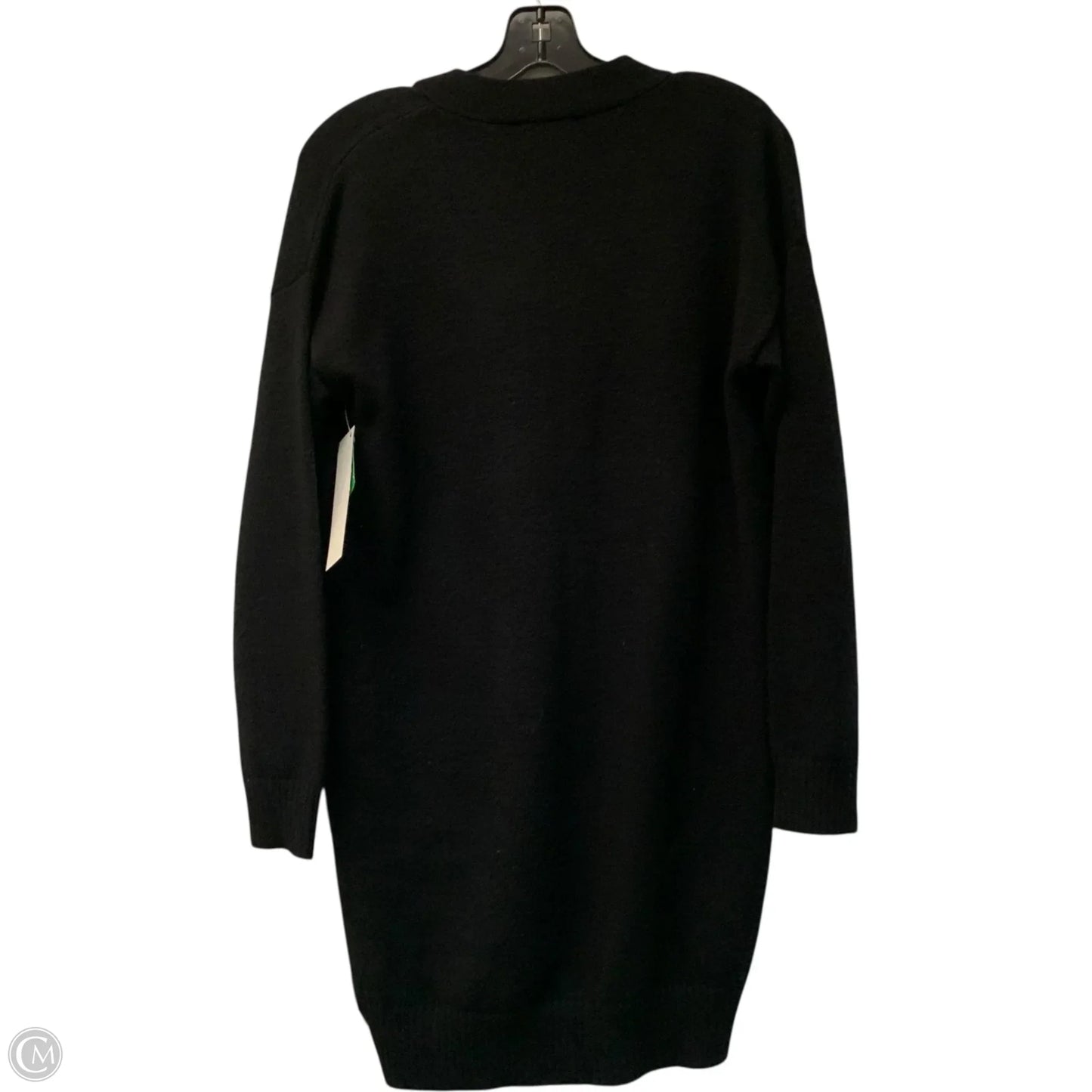 Sweater Cardigan Designer By Neiman Marcus In Black, Size: S