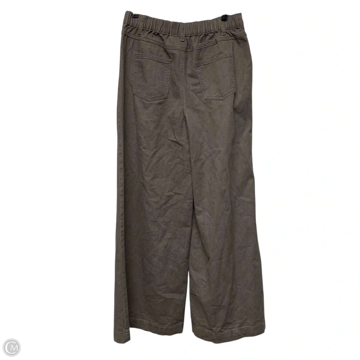 Jeans Wide Leg By Mable In Brown, Size: M