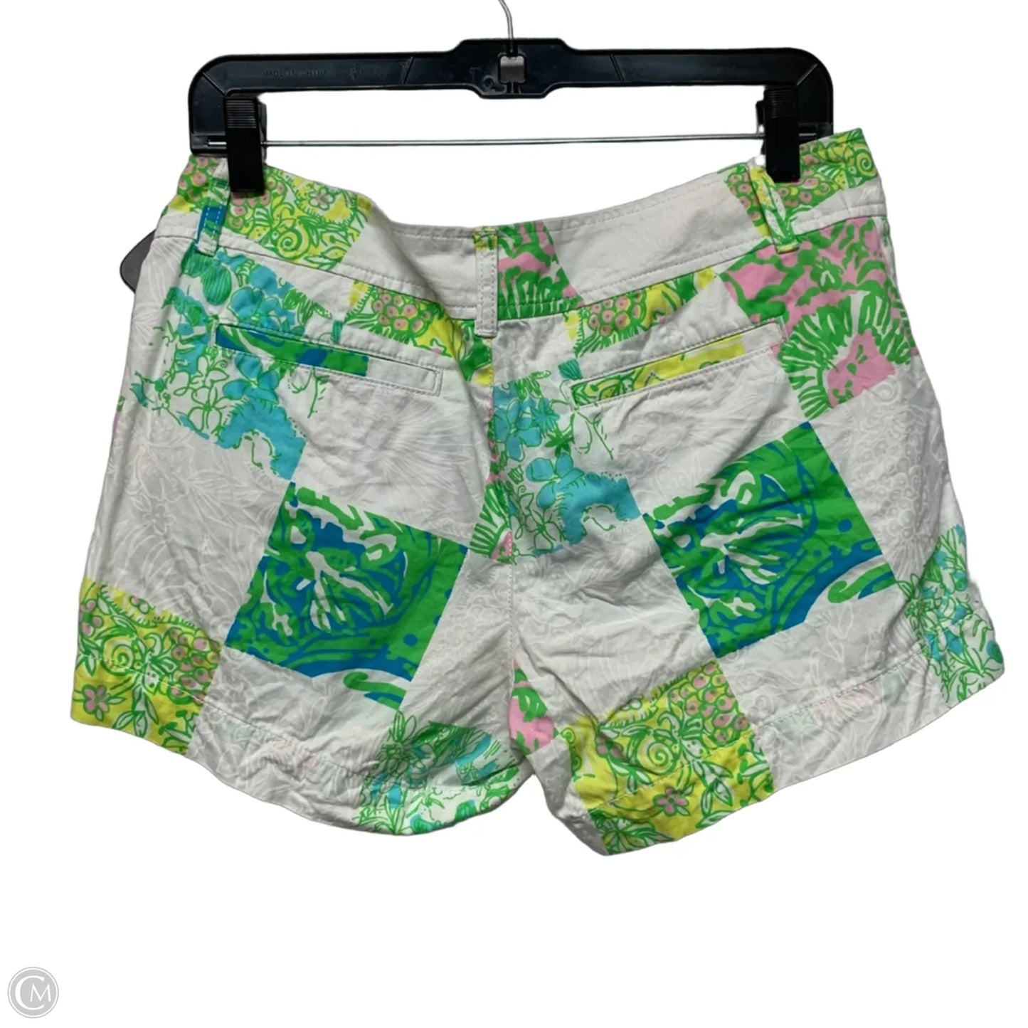 Shorts By Lilly Pulitzer In Green & White, Size: 6