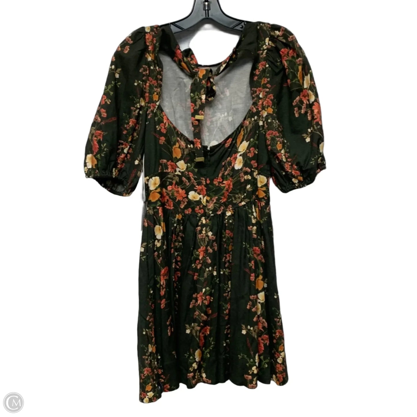 Dress Casual Short By Saylor In Green & Pink, Size: Xs