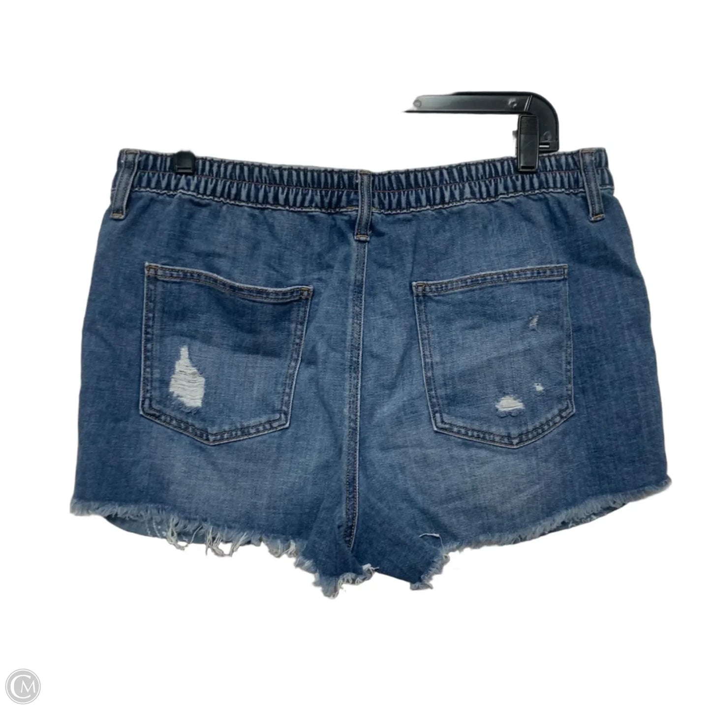 Shorts By Aerie In Blue Denim, Size: L