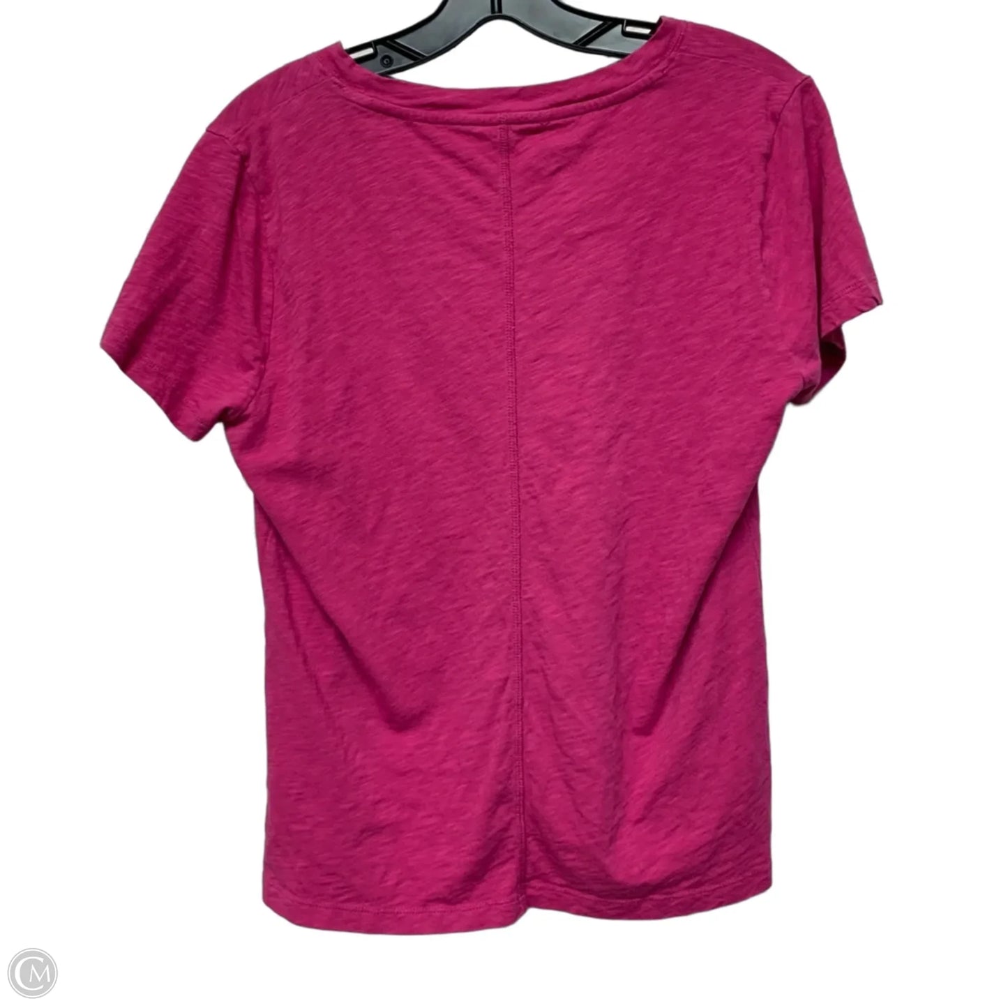 Top Short Sleeve Basic By J. Crew In Pink, Size: M