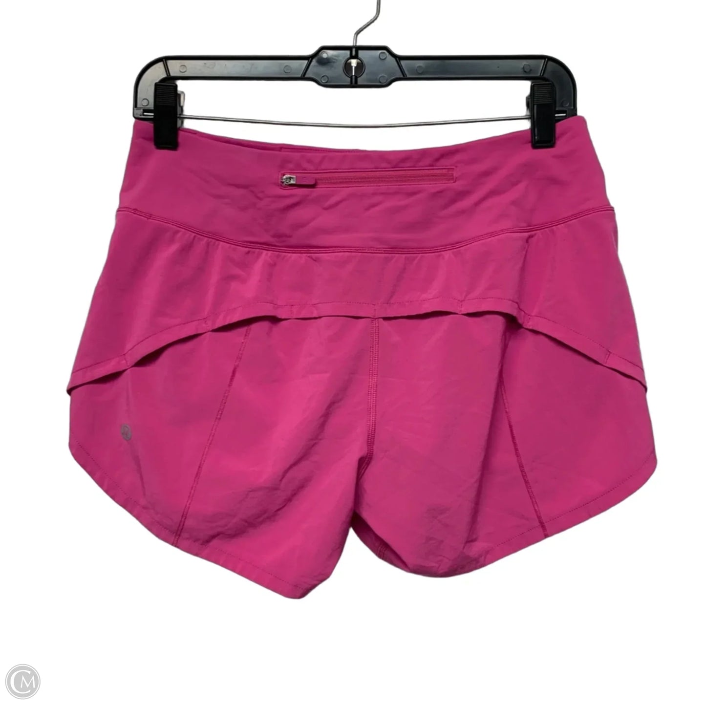Athletic Shorts By Lululemon In Pink, Size: S
