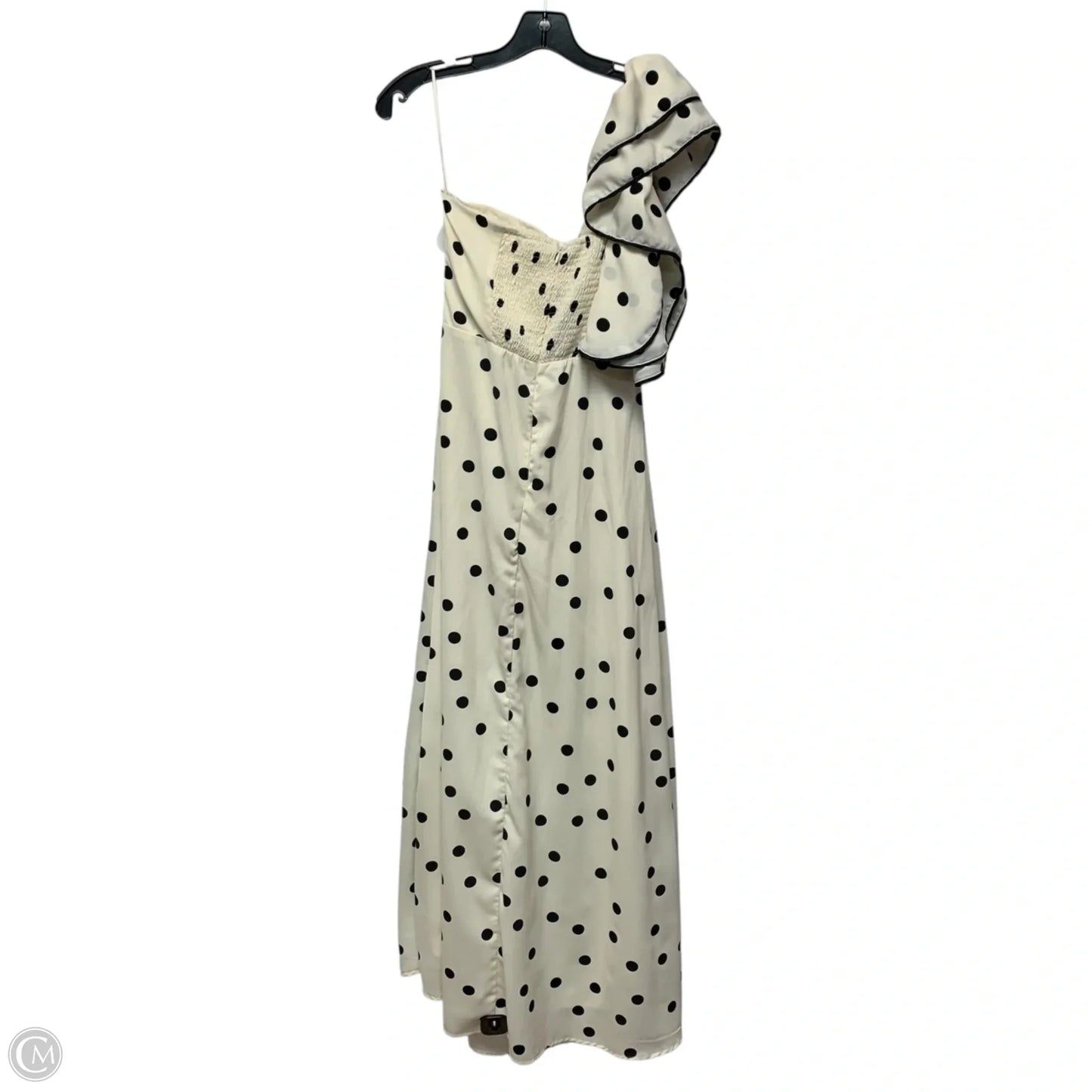 Dress Party Long By Mable In Polkadot Pattern, Size: M